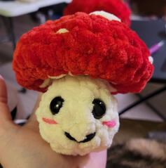 Amigurumi &quot;Popping&quot; Mushroom